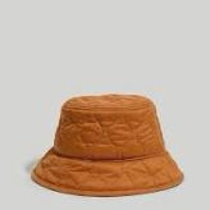 Madewell Bucket Hat NWT size s/m dark pumpkin color